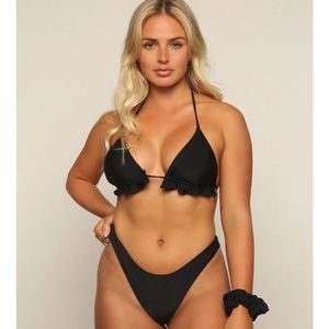 NEW: Sunny Bunny Ellie Swim Set in Onyx Black